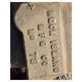 Antique Rock Island MFG Bench Vise No. 73