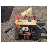 Allis-Chalmers Snow Blower with Chains - Runs, May Need Carb Adjustment or Cleaning