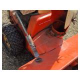 Allis-Chalmers Snow Blower with Chains - Runs, May Need Carb Adjustment or Cleaning