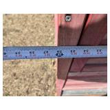 Wooden Chicken Coop with Wire Mesh Panels