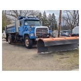 Used Ford Plow Truck with Falls Snowplow and Plow Wing City of Lake Lillian