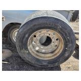 Michelin X One Drive Tire with Aluminum Rim 455/55 R22.5