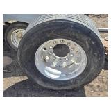 Michelin X One Drive Tire with Aluminum Rim 455/55 R22.5