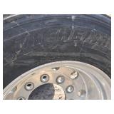 Michelin X One Drive Tire with Aluminum Rim 455/55 R22.5