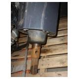 Bobcat C15 auger - new head on it, accepts both hex and round shaft