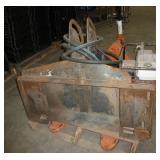 Bobcat C15 auger - new head on it, accepts both hex and round shaft