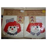 Raggedy Ann fabric to make your own dolls, wall hangings, fabric patches with buttons