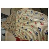 Raggedy Ann fabric to make your own dolls, wall hangings, fabric patches with buttons
