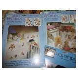 Lot of Raggedy Ann transfers, socks, books, toys, vintage salt and pepper