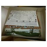Vintage Matchbox airplane model Super-marine STRANRAER