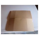 Box of 50 cardboard boxes 6x6x6