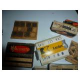 Box of misc metalworking inserts