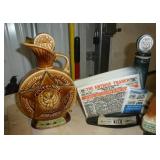 FIVE Vintage decorative Jim Beam decanters