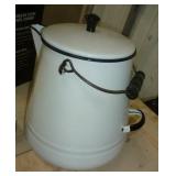 New travel insulated mug and thermos, new enamel coffee pot, new 16 oz travel cup