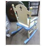 Cute kids rocking chair