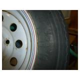 spare utility tire and rim 5.30-12