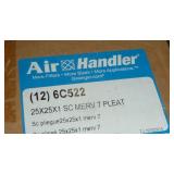 Group of air filters, 24x24x1 and 25x25x1