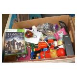 Crate full of items either not sold or not picked up