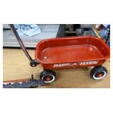 very cute wagon about 18 inches long and washboard about the same
