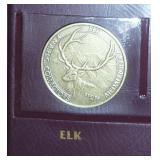 75 moose and 75 elk coins