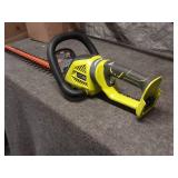 Ryobi 24V Cordless String Trimmer and Hedge Trimmer Combo