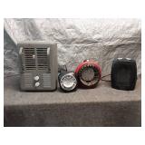 Collection of 4 Portable Space Heaters in Various Designs