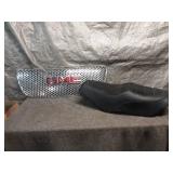 GMC Chrome Grille and Motorcycle Seat