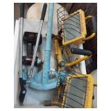 Lot of Handheld Tools and Dual Floodlight Set