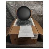 Set of 2 Black Bar Stools with Assembly Instructions