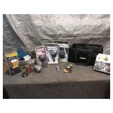 Collection of Automotive Parts and Accessories including Hart Tool Bag