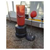 Used Wavemaster Training Bag and Protocol Speed Punching Bag Set