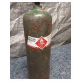 Used Acetylene Gas Cylinder with Regulator and Hose
