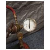 Used Acetylene Gas Cylinder with Regulator and Hose