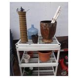 Outdoor Patio and Garden Set with Lawn Mower