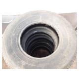 Set of 5 Used Mixed Brand Tires with Various Tread Patterns