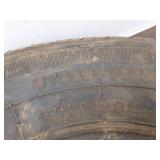 Set of 5 Used Mixed Brand Tires with Various Tread Patterns