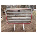 Heavy-Duty Aluminum semi-truck back rack with Reflective Markings