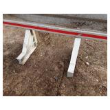 Heavy-Duty Aluminum semi-truck back rack with Reflective Markings