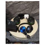 First Act Acoustic Guitar with Headphones and Rock CD Collection