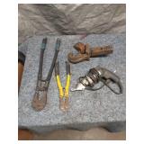 Collection of Hand Tools and Power Shear