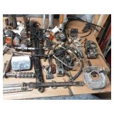 Assorted Motorcycle Parts and Accessories