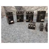 Collection of Assorted Circuit Breakers