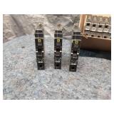 Lot of Square D Circuit Breakers Including 15A and 20A Models