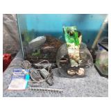 Assorted Aquarium Fish Tanks and Accessories