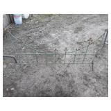 Metal garden trellis