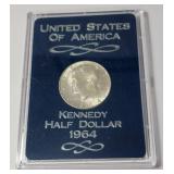1964-D Kennedy Half Dollar Proof Mint -Silver