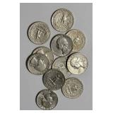 11 -  1960 Silver Liberty Quarters