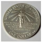 1986-S Ellis Island Silver Dollar Commemorative Coin