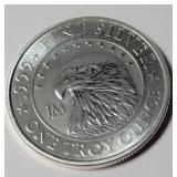 JM Bullion 1 Troy OZ Pure Silver  - Very Nice
