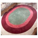 Cameo Oval Rug by Mill Creek Guild